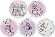 全5種セット「Esther Bunny -エスターバニー- ART EXHIBITION by Esther Kim ～Pieces of my dreams and memories～ 缶バッジ」