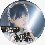 MOMO First Hit Random metal badge "WHITE SCORPION 1st ONEMAN LIVE ～ First hit. ～"