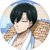 Hishishi Rin (cuerpo completo) "Blue Rock × Gokurakuyu RAKU SPA Egoist no Bath rock Outdoor Bath ver. Trading Washi Style metal badge Bath ver."