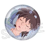 Hansuke DOI :' Nintama Rantaro Hyakmen So metal badge in Night Clothes'