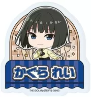 Rei Kagura "idol Master SideM Naname Plate Badge 01. Official Illustration"
