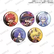 Conjunto de 5 tipos "Esquadrão Vermelho" Capsule metal badge "Aventureiro em outro mundo"