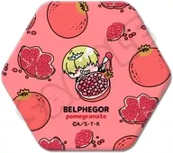 M-YL. Belphegor 3rd Hexagonal metal badge "Tutor hitman REBORN!"