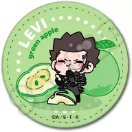 M-YN. Levy a Tan 3rd Leather Badge (round) "Tutor hitman REBORN!"