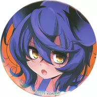Metal badge "Konami Premium KUJI ONLINE Bomber Girl POP-UP SHOP Memorial KUJI" D-3 Prize