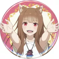 ホロE 缶バッジ 「DMMスクラッチ! TVアニメ 狼と香辛料 MERCHANT MEETS THE WISE WOLF 桜 スクラッチ」 E-5賞