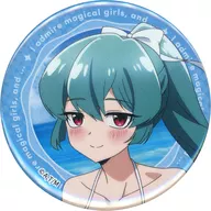 水神小夜A 缶バッジ 「DMMスクラッチ! TVアニメ 魔法少女にあこがれて 水着 スクラッチ」 E-5賞