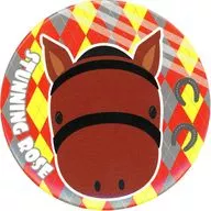 スタニングローズ 缶バッジ 「DMMスクラッチ! サラブレッドコレクション スクラッチ第八弾」 D-8賞