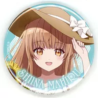 椎名真昼(夏A) 缶バッジ 「DMMスクラッチ! TVアニメ お隣の天使様にいつの間にか駄目人間にされていた件 春夏秋冬 スクラッチ」 E-3賞