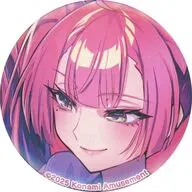 Metal badge "Konami Premium KUJI ONLINE Mahjong Fight Girl Mitsumoto Diamond Full KUJI" D-12 Prize