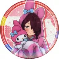 小鞠知花×マイメロディ(シークレット) 「負けヒロインが多すぎる!×サンリオキャラクターズ 缶バッジ」