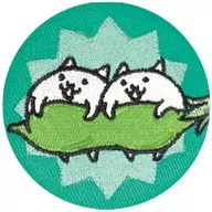 マメマメにゃんこ 「にゃんこ大戦争 シークレット刺繍缶バッジ」