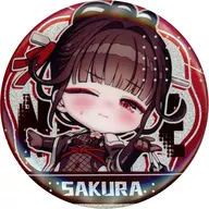 サクラ(片目閉じ) 「勝利の女神：NIKKE ちびキャラトレーディング缶バッジ」