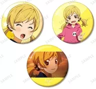 In-phase calm sea Hologram metal badge 3-piece Set "Your lie in April"