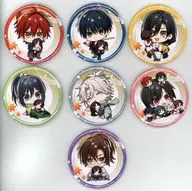 [単品] 集合 描きおろしちびキャラ缶バッジ7個セット 「Switchソフト BYAKKO ～四神部隊炎恋記～ スペシャルステラセット」 同梱特典