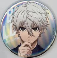 Estado de calma sin viento Seishirō "TV Anime Blue Rock POP UP Special Exhibition at baseyard Tokyo 3 th Trading Big Can Badge Aurora Ver. 75 mm"