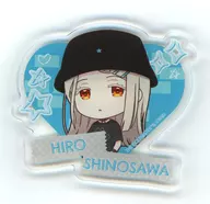 Hiroshi Shinozawa Acrylic Plate Badge Street Fashion Ver. (Mini Character Illustration) "Gakuen idol Master"