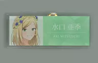 水口亜季(日本語) 「TVアニメ ささやくように恋を唄う アニメイトフェア 描き下ろし 花びらドレスver. トレーディングアクリルネームプレート」