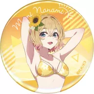 七海麻美(描き下ろし) 缶バッジ 「どこプラ×くじメイト 彼女、お借りします オンラインくじ」 D-2賞