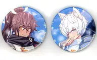 Conjunto de 2 piezas de metal badge al estilo japonés "Switch/Switch2 Soft Rung Factory" animate Purchase benefits