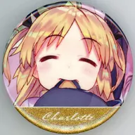 シャルロット・イゾアール(パジャマ) 「りゅうおうのおしごと! POP UP SHOP in AMNIBUS STORE トレーディング原作イラストグリッター缶バッジ」
