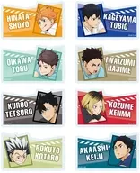 全8種セット 「ハイキュー!! トレーディングネームバッジ ～レシーブ～」