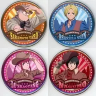 Conjunto de 4 tipos "SAKAMOTO DAYS POP UP STORE in Marui metal badge"