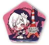 桜羽エマ 「魔法少女ノ魔女裁判 in 東京タワー～幻影ノ魔女裁判～×cafe＆bar MENU 描き下ろしデフォルメ缶バッジ」