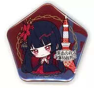 二階堂ヒロ 「魔法少女ノ魔女裁判 in 東京タワー～幻影ノ魔女裁判～×cafe＆bar MENU 描き下ろしデフォルメ缶バッジ」