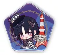 宝生マーゴ 「魔法少女ノ魔女裁判 in 東京タワー～幻影ノ魔女裁判～×cafe＆bar MENU 描き下ろしデフォルメ缶バッジ」