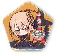 蓮見レイア 「魔法少女ノ魔女裁判 in 東京タワー～幻影ノ魔女裁判～×cafe＆bar MENU 描き下ろしデフォルメ缶バッジ」