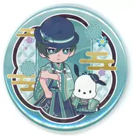 Hishishi Rin x ポチャッコ (Horo) "Blue Rock x Sanrio Character Stars POP UP SHOP Blind metal badge"