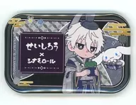 Estado de calma sin viento Seishirō x Cinnamoroll "Blue Rock x Sanrio Character Stars POP UP SHOP Blind Name Square metal badge"