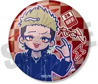 禄保(ロック) 「会社と私生活 にゅ～とろ ホログラム缶バッジ」