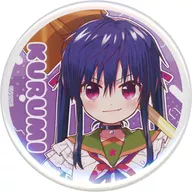 恵飛須沢胡桃(公式イラスト) 缶バッジ 「eeoくじ がっこうぐらし!(公式＆描き下ろしイラスト)」 D-7賞