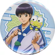 志村新八×けろけろけろっぴ 「銀魂×サンリオキャラクターズ POP UP STORE 缶バッジ 01/(コラボイラスト)」