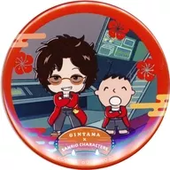 坂本辰馬×みんなのたあ坊 「銀魂×サンリオキャラクターズ POP UP STORE 缶バッジ 02/(コラボイラスト/ミニキャラ)」