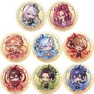 [単品] 集合 描きおろしちびキャラ缶バッジ8個セット 「Switchソフト 十鬼の絆 for Nintendo Switch スペシャルステラセット」 同梱特典