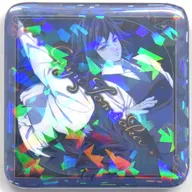 冨岡義勇(正面/後ろ姿) グリッター缶バッジ 「鬼滅の刃×ufotable MOCKTAIL BAR GINZA COLLECTION LOTTO 冨岡義勇」