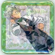 不死川実弥(半身/正面のみ/斜め) グリッター缶バッジ 「鬼滅の刃×ufotable MOCKTAIL BAR GINZA COLLECTION LOTTO 不死川実弥」