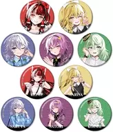 全10種セット 「東方Project 松本能人イラスト ウォッチコーデver. トレーディンググリッター缶バッジ」