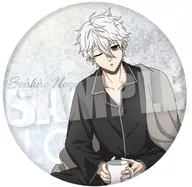 Calm sea Seishiro (Good Morning 7 : 23 ver.) Illustration BIG Hologram metal badge "Blue Rock"