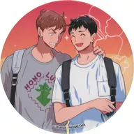 たなと先生イラスト 「社会人カップルのSummer Vacation by eeo BLフェア 缶バッジ 01/(描き下ろしイラスト)」