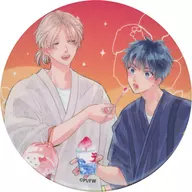 ぴい先生イラスト 「社会人カップルのSummer Vacation by eeo BLフェア 缶バッジ 02/(描き下ろしイラスト)」