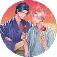 滝端先生イラスト 「社会人カップルのSummer Vacation by eeo BLフェア 缶バッジ 03/(描き下ろしイラスト)」