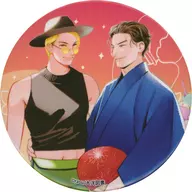 rasu先生イラスト 「社会人カップルのSummer Vacation by eeo BLフェア 缶バッジ 03/(描き下ろしイラスト)」