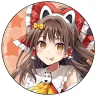 "Toho Project × Yomiuri Land Hakure-jinja Summer Festival 2025 in Yomiuri Land Trading metal badge" by Hakurei Reyume (Shitadashi)