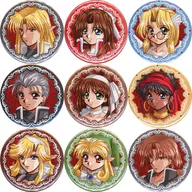 [A la carte] Farland Saga II Character Cter metal badge 9 tipos de set "PS5/Switch Soft Farland Saga II Saturn Tribute, Famitsu DX Pack II"