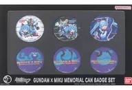 Metal badge Set "Gundam x Miku Hatsune"