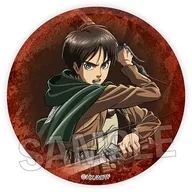 B.エレン・イェーガー ギラギラ缶バッジ 「進撃の巨人」